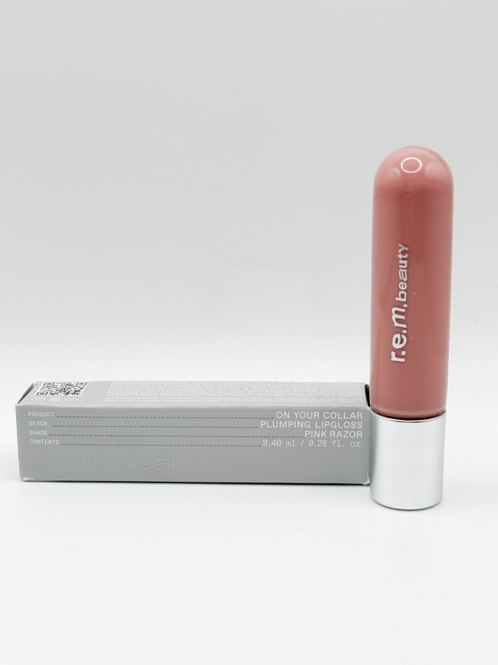 R.E.M. On Your Collar Plumping Lipgloss - Pink Razor